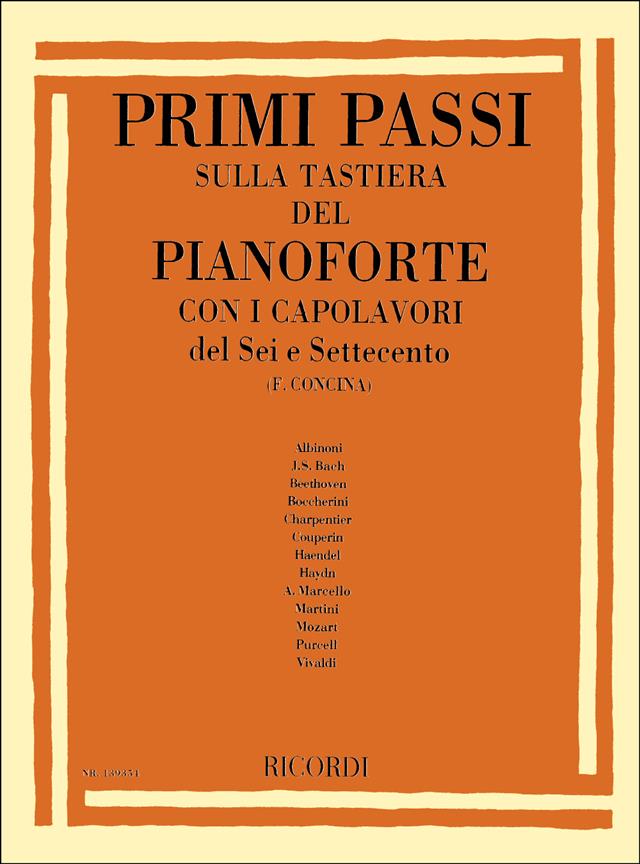 Primi Passi Sulla Tastiera Del Pianoforte - pro klavír